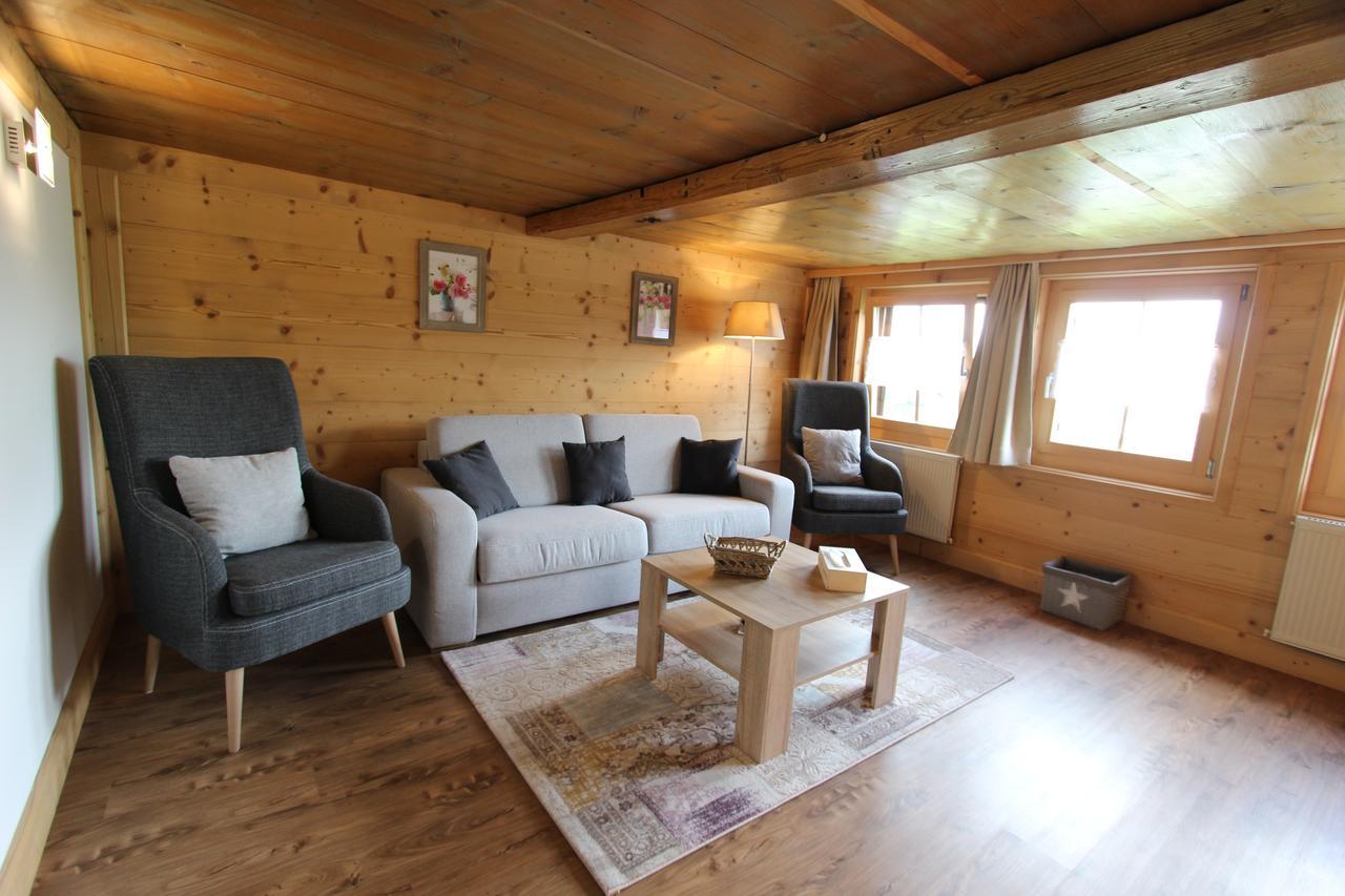 Les Mourriaux Apartamento Chateau-d'Oex Exterior foto